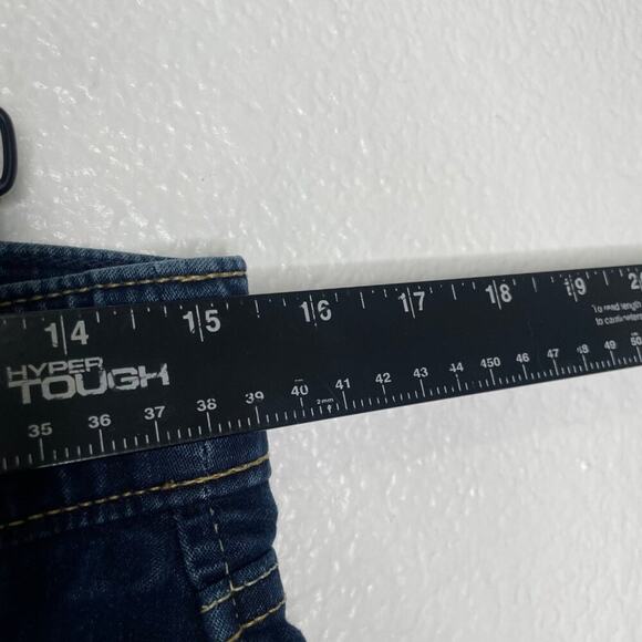 Signature Levis Womens Jeans Size 30 Blue Totally Shaping Pull On Skinny Leg - Picture 6 of 15